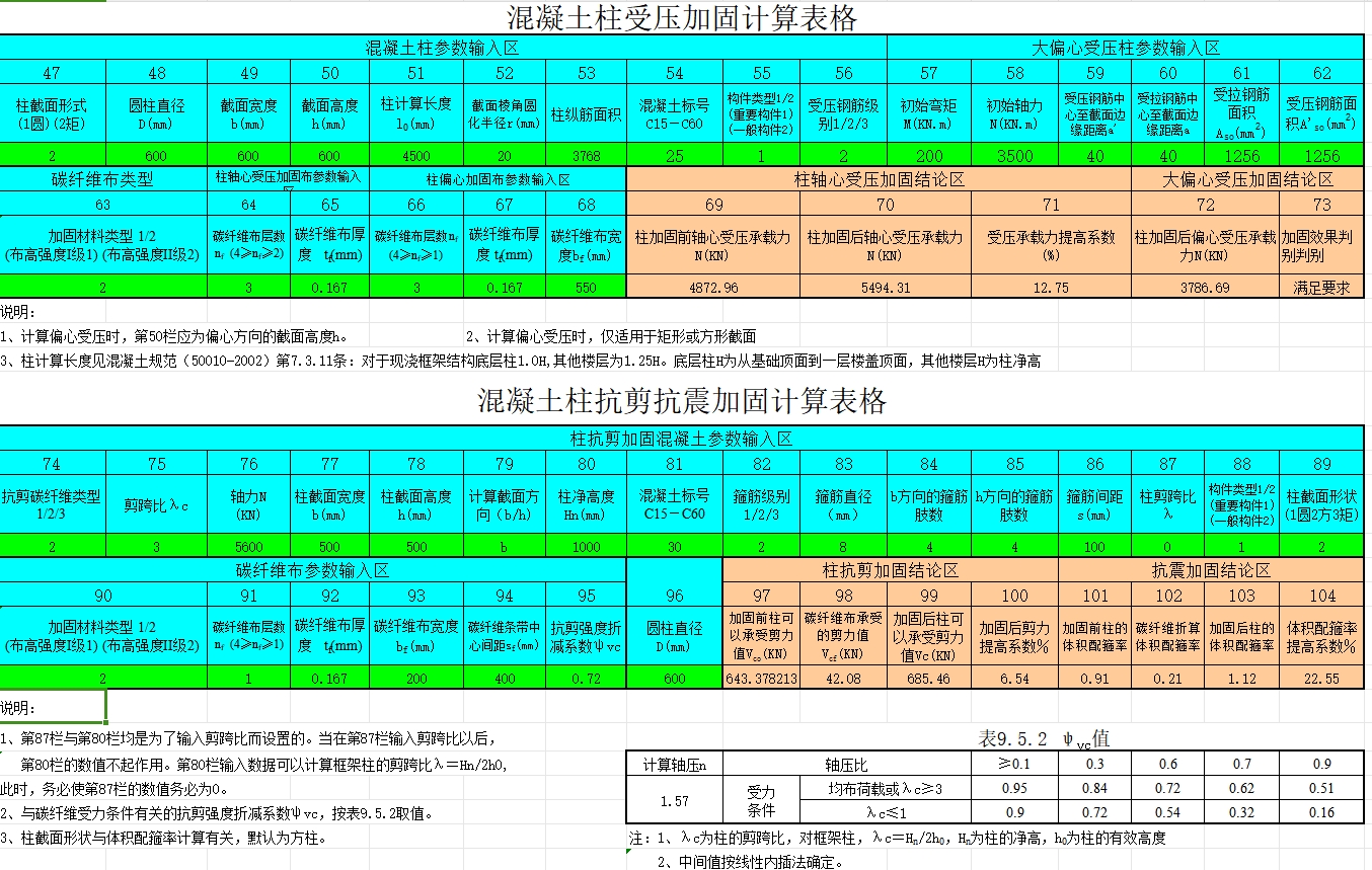 碳纖維加固設(shè)計(jì)中有關(guān)的計(jì)算公式.xls