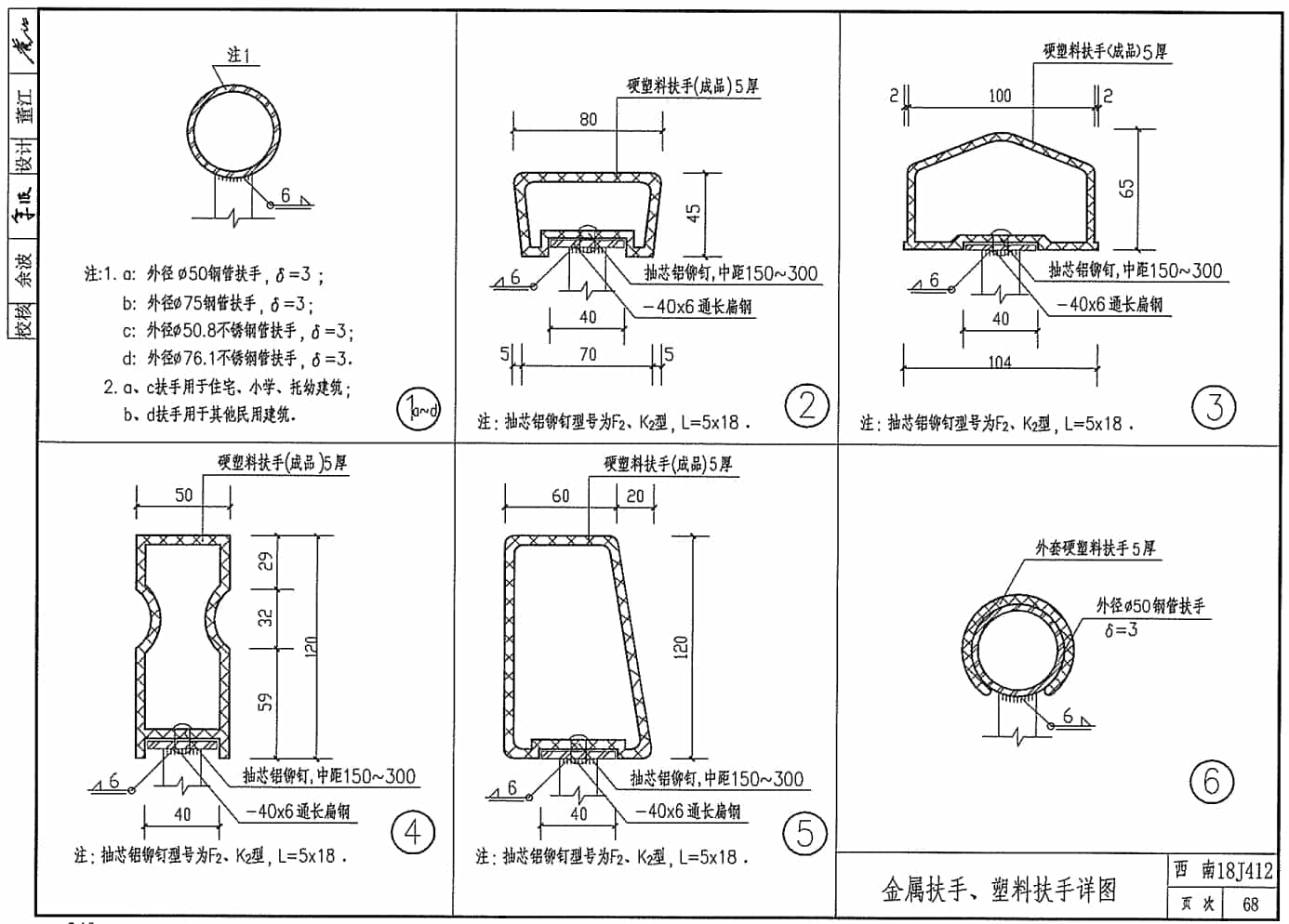 西南18J合訂本第二冊西南地區建筑標準設計通用圖集